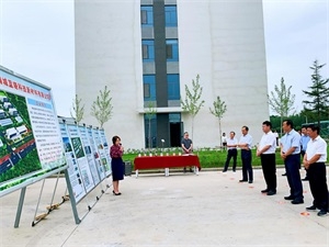 渭南市重点项目观摩团莅临蒲城蓝晓科技新材料产业园调研